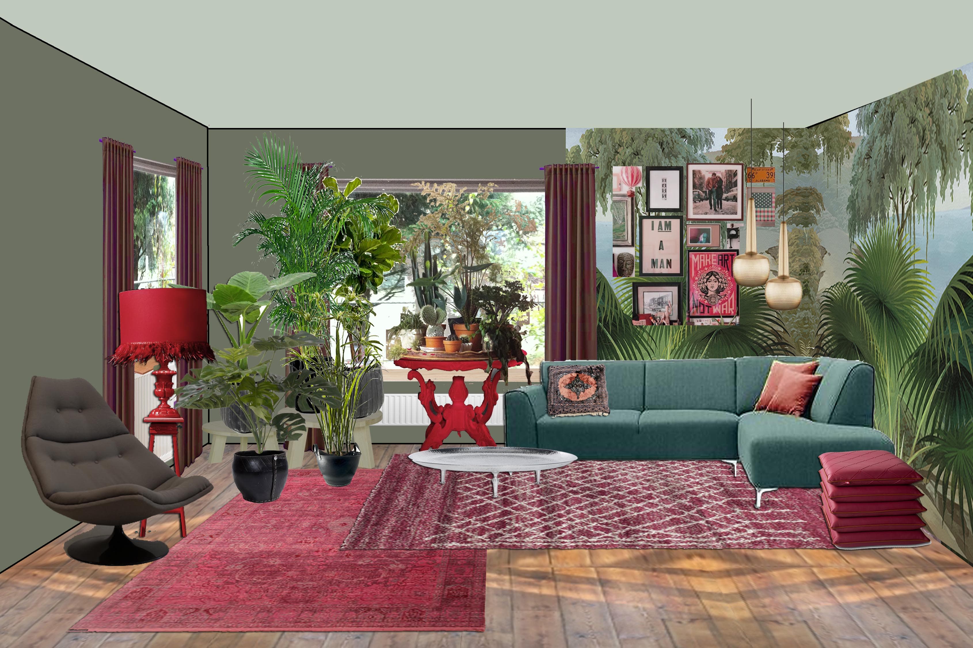 woonkamer-groen